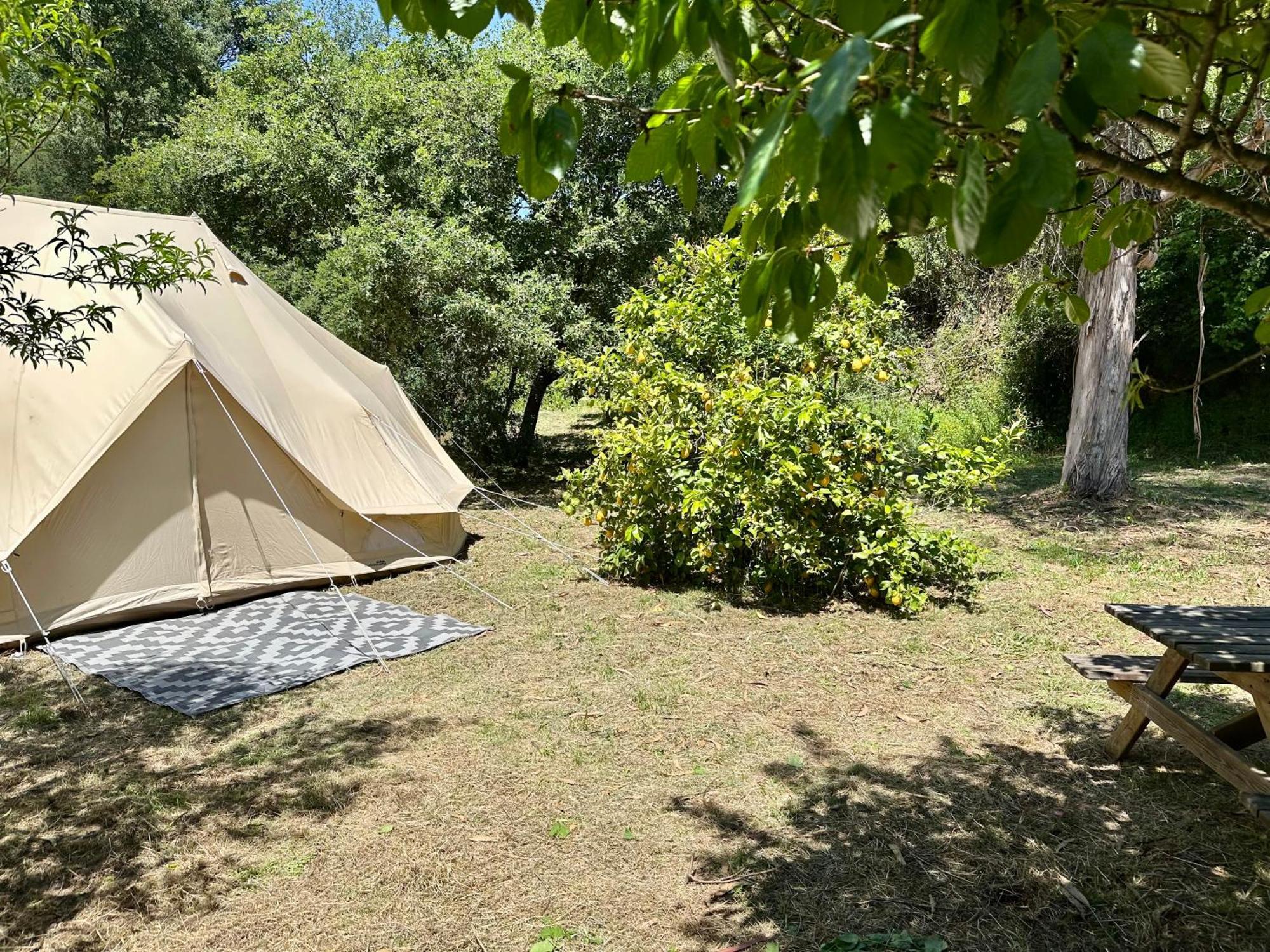 Giant Canvas Rental Tent Agro-Turismo Quinta Da Fonte Figueiro Dos Vinhos Exterior photo